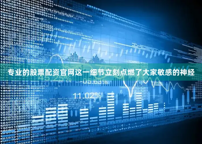 专业的股票配资官网这一细节立刻点燃了大家敏感的神经